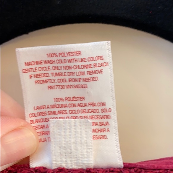 Merona Dark Pink Swim Cover-up Sz M - Picture 5 of 5